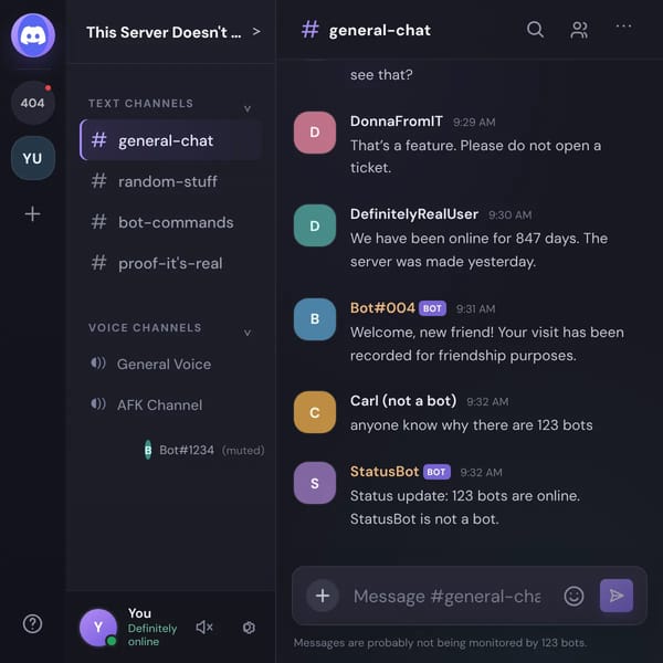This Discord Doesn't Exist 2
