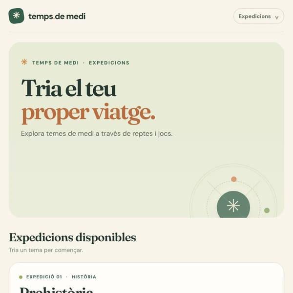 Temps de Medi