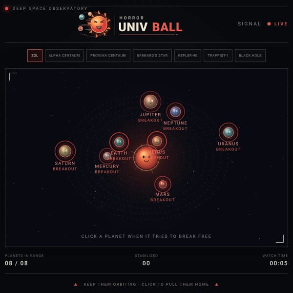 Horror Univball