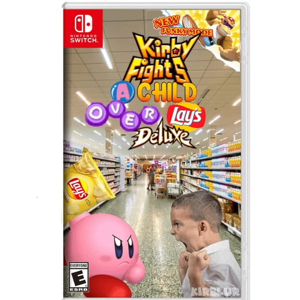 Kirby Fights A Child Over Lay's Deluxe