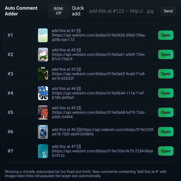 WE add stuff to these 91100000 buttons