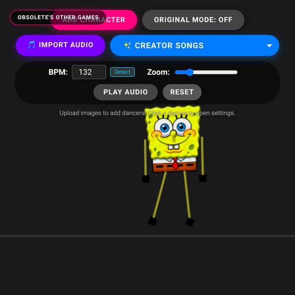 Make a Dancing Boombox Guy