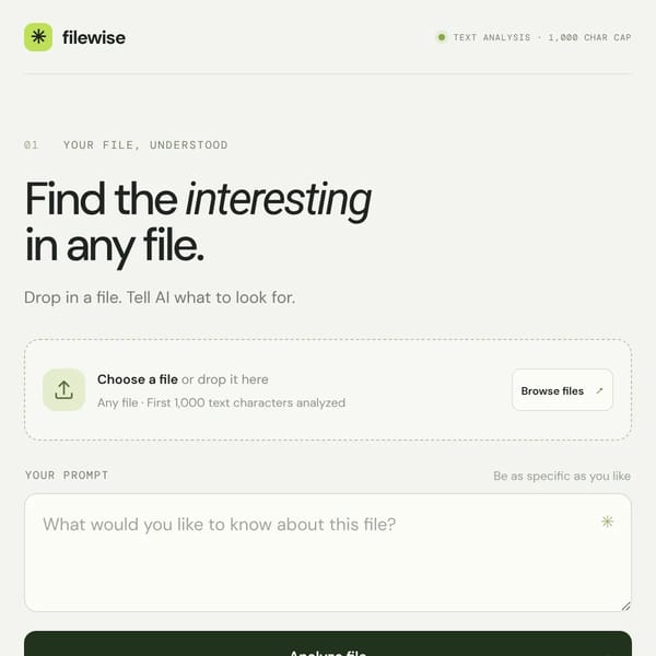 File Analyzer