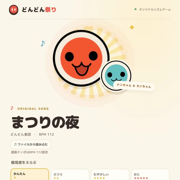 100円で作った太鼓の達人
