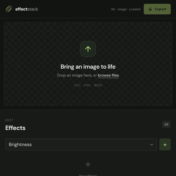 IMAGE EFFECT STACK - ERIC POWER 4