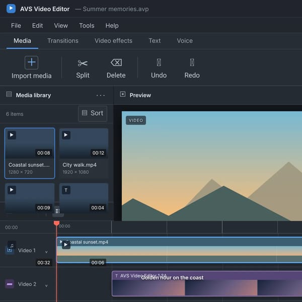 AVS Video Editor