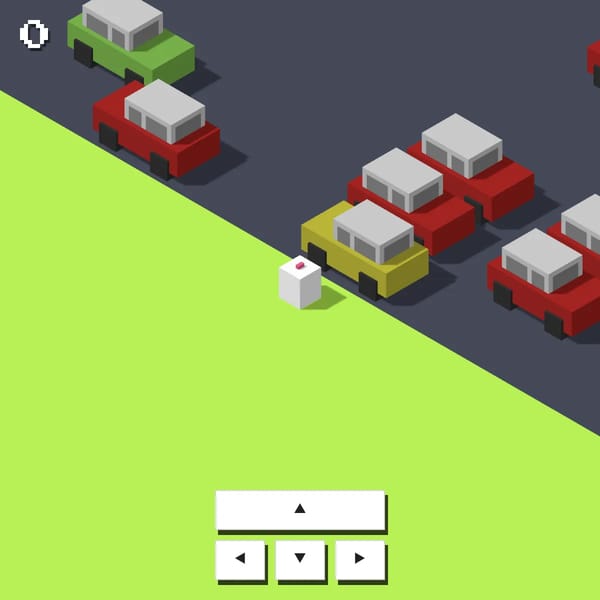 three.js Crossy Road remaked