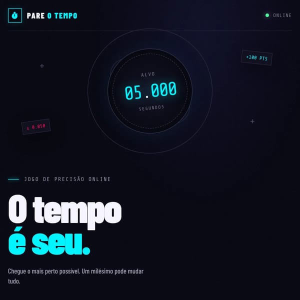 Pare o Tempo