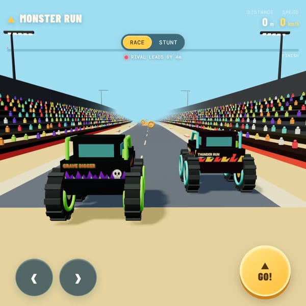 untitled monster truck game