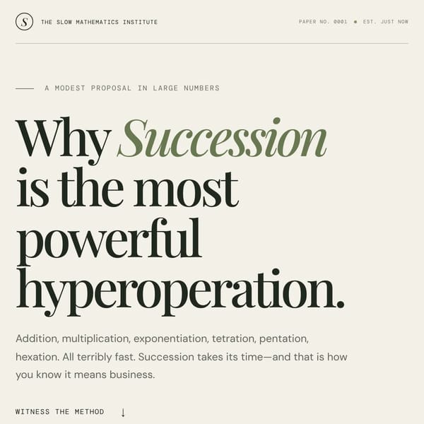 Succession