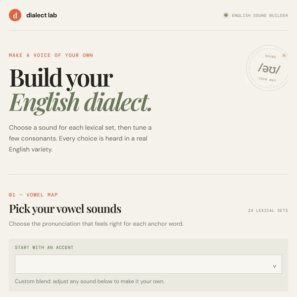Dialect Lab