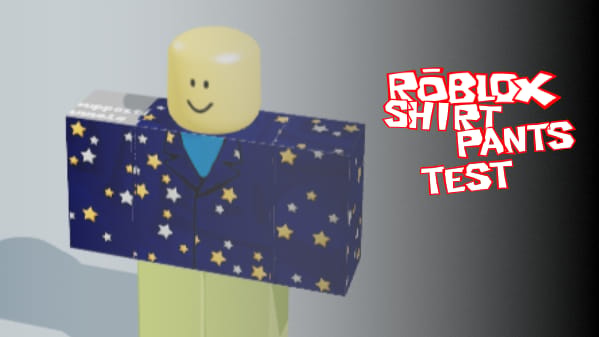 Roblox Shirt & Pants Test
