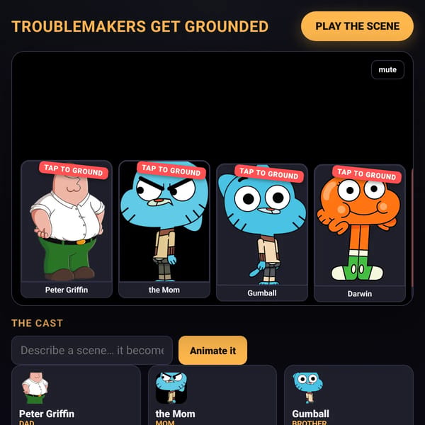 Character Gets Grounded 2