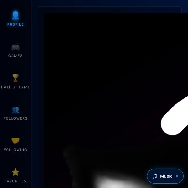 Profile and Projects Overview on WebSim