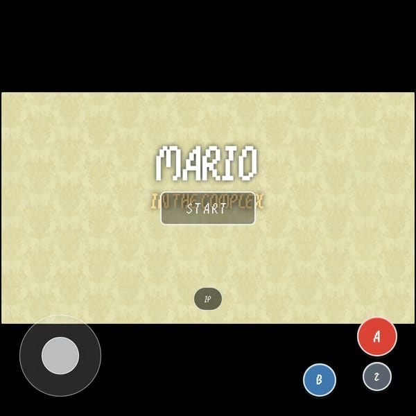 Mario In The Complex But First Person