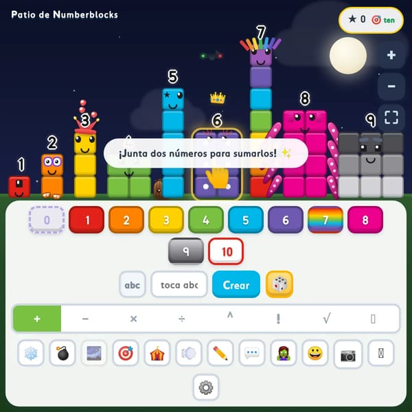 Patio de Numberblocks