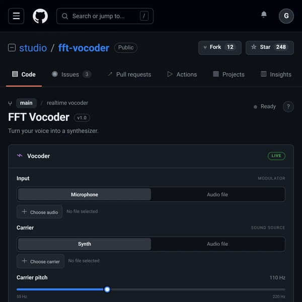FFT Vocoder