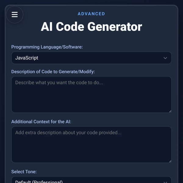 AI Code Generator