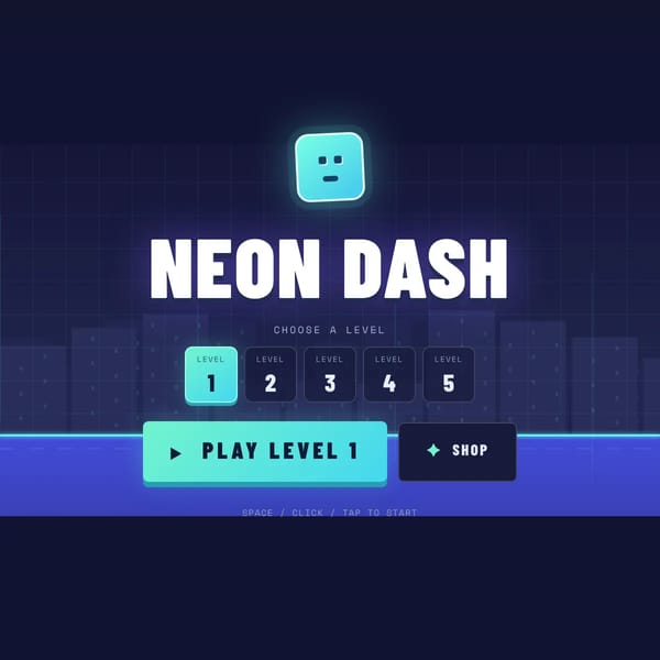 Neon Dash