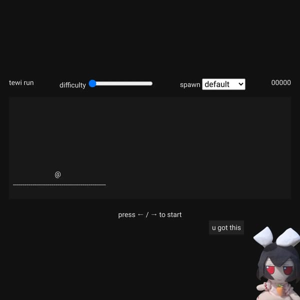 tewi run