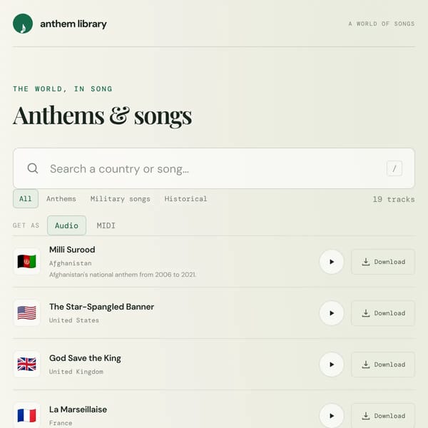 Anthem Library