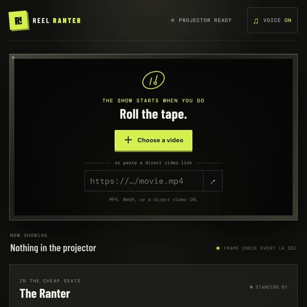 Reel Ranter
