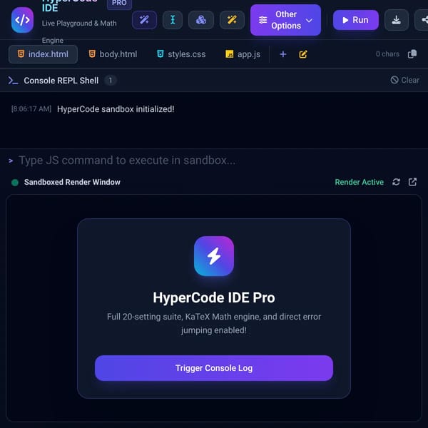 HTML & Javascript & CSS Creator