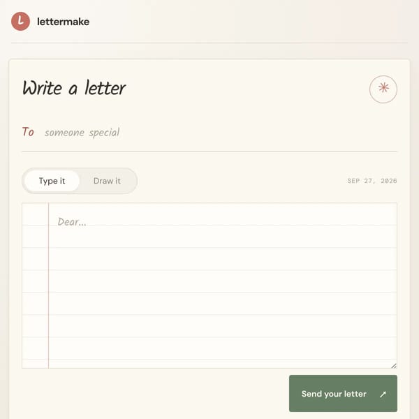 Lettermake
