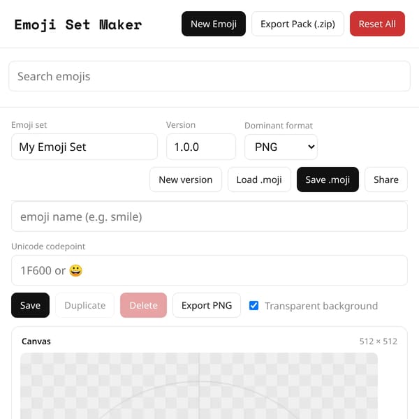 Emoji Set Maker