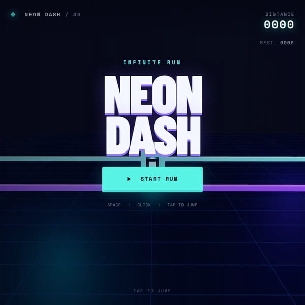Neon Dash
