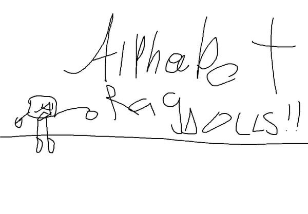 Alphabet Ragdollz