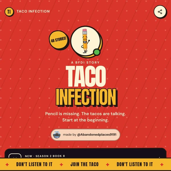 TAcO INFECTION (book for you guys)