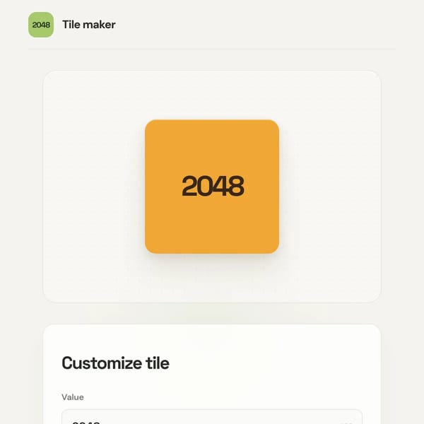 Tile Maker