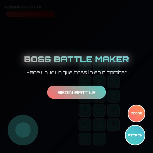 Boss Battle Maker
