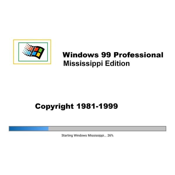 Windows 99 RTM