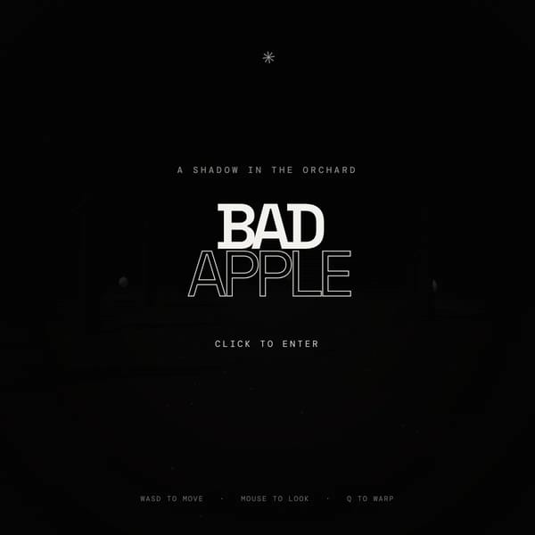 Bad Apple but its a horror game