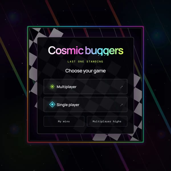 Cosmic Buggers