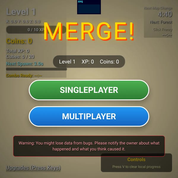 Merge! but you have god mode