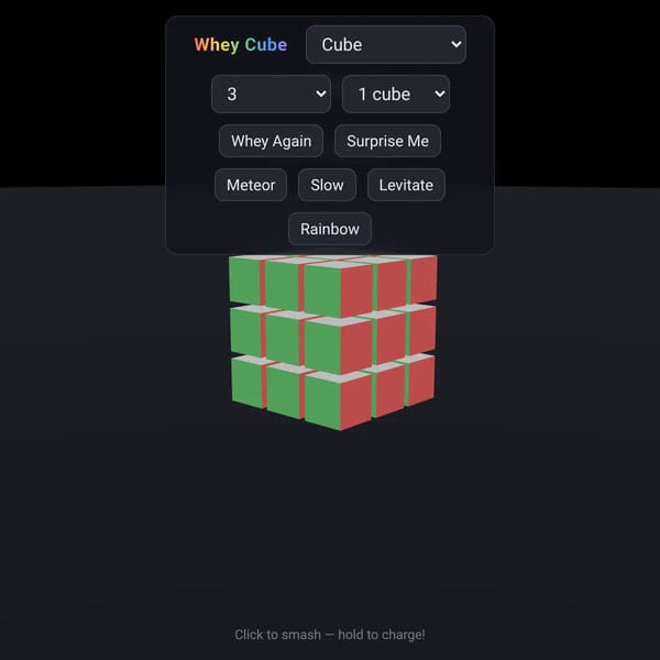 Whey Cube