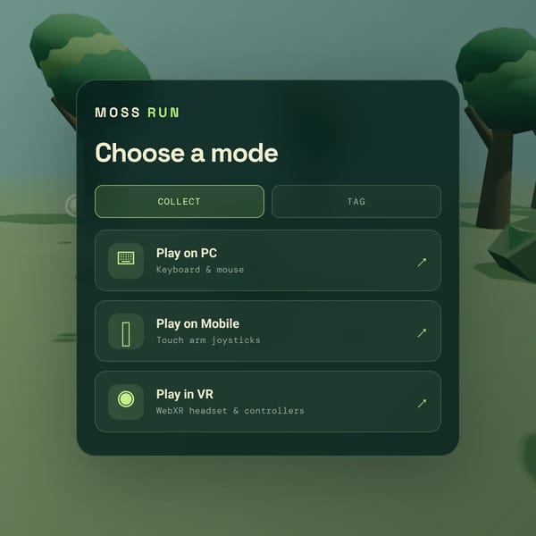 Moss Run (Testing VR)