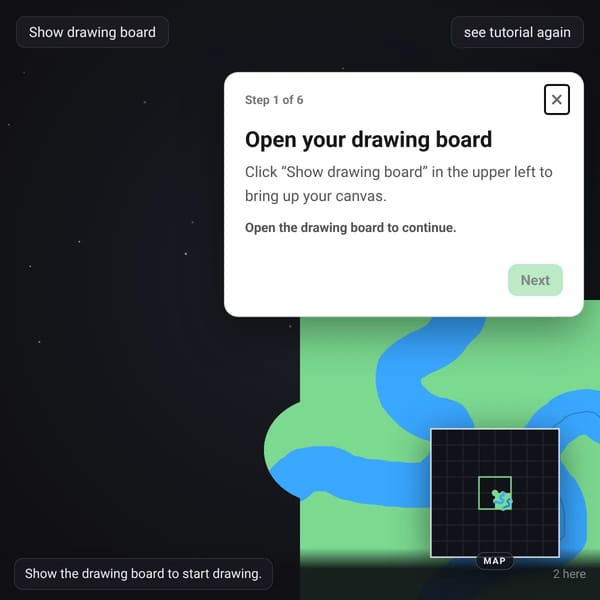 The Infinite drawing Puzzle
