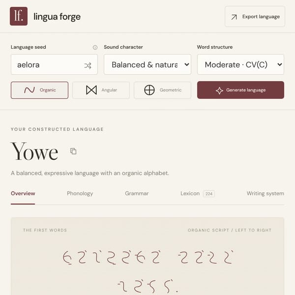 Lingua Forge