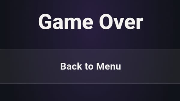 Main Menu