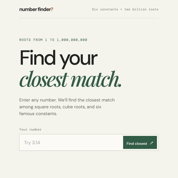 Irrational Finder!