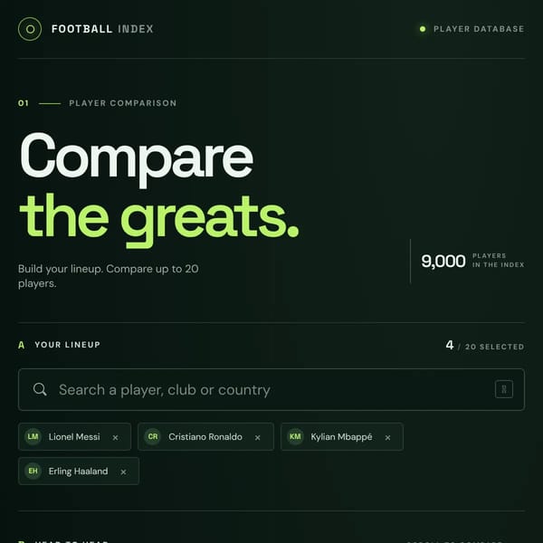 Footballers Comparison