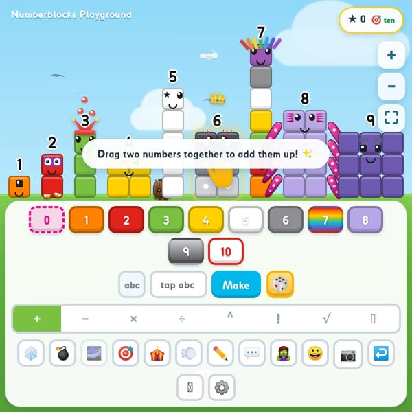 Numberblocks Playground Swapped Colors