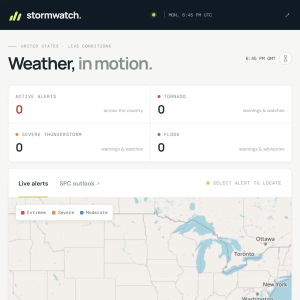 Weather Alerts Dashboard