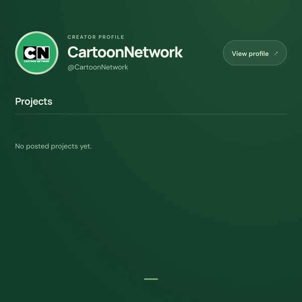 Cartoon Network Profile Project