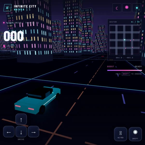 Infinite City Driver