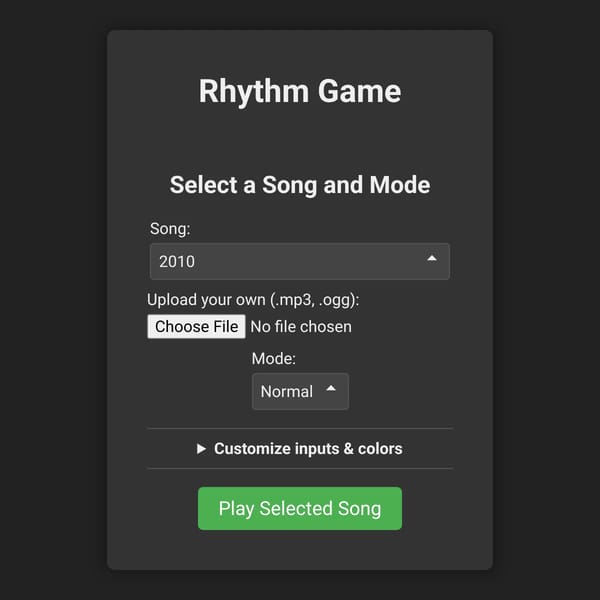 Rhythm Game